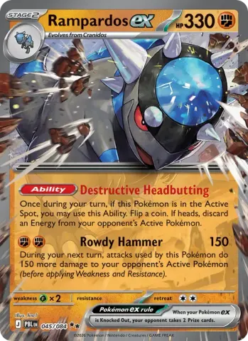 Rampardos ex · 045