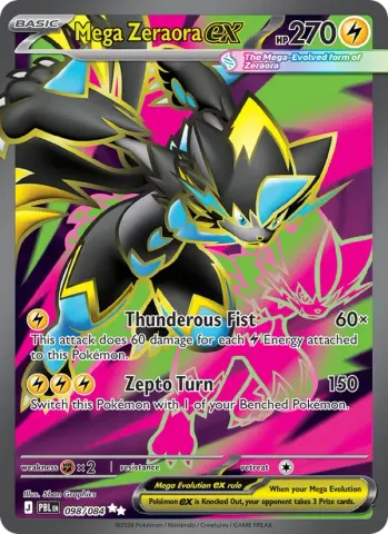 Mega Zeraora ex · 098