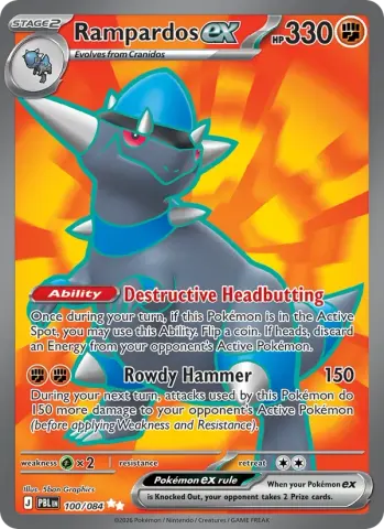 Rampardos ex · 100