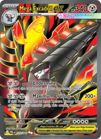 Mega Excadrill ex · 103