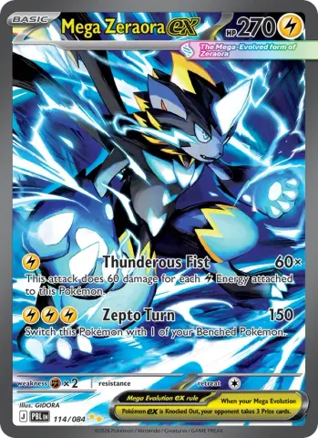 Mega Zeraora ex · 114