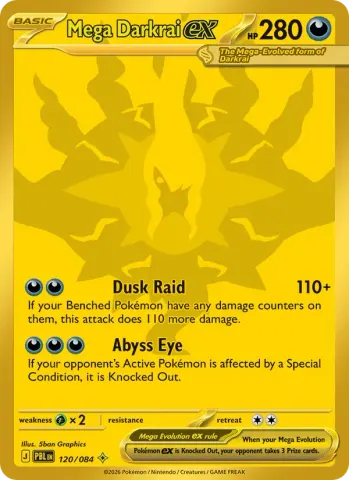 Mega Darkrai ex · 120