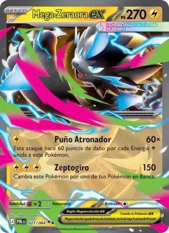 Mega-Zeraora ex · 027