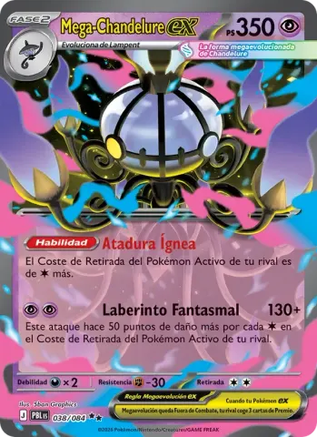 Mega-Chandelure ex · 038