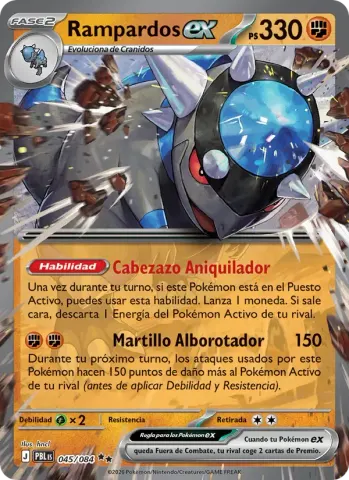 Rampardos ex · 045