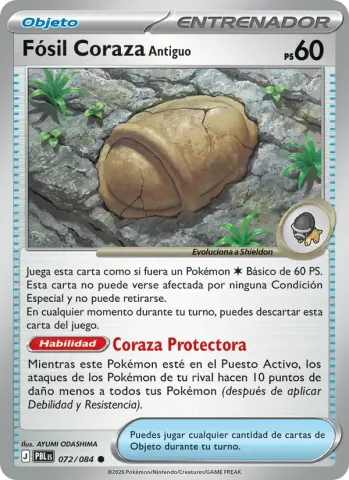 Fósil Coraza Antiguo · 072