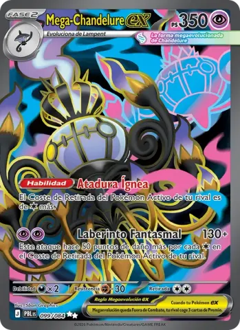 Mega-Chandelure ex · 099
