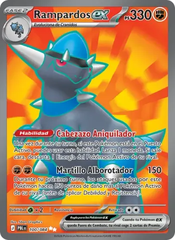 Rampardos ex · 100