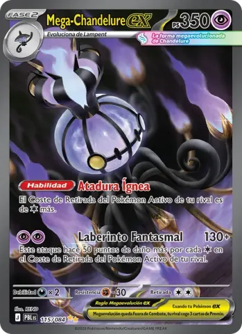 Mega-Chandelure ex · 115