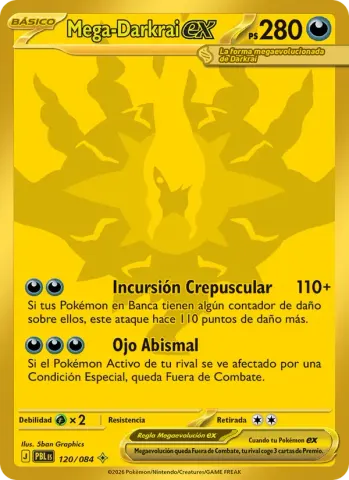 Mega-Darkrai ex · 120