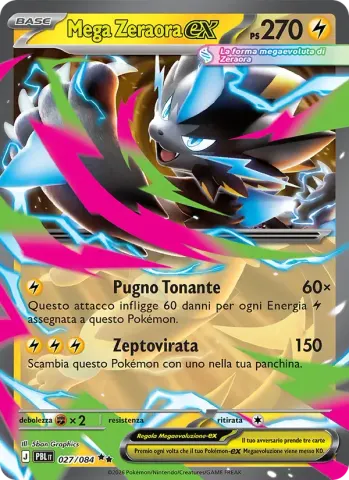Mega Zeraora-ex · 027