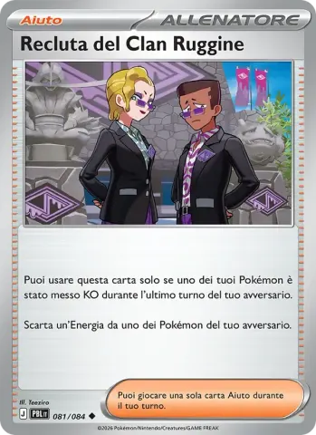 Recluta del Clan Ruggine · 081