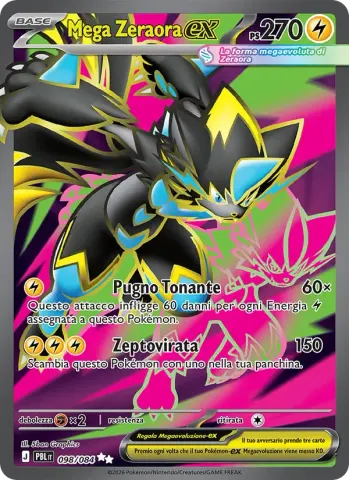 Mega Zeraora-ex · 098