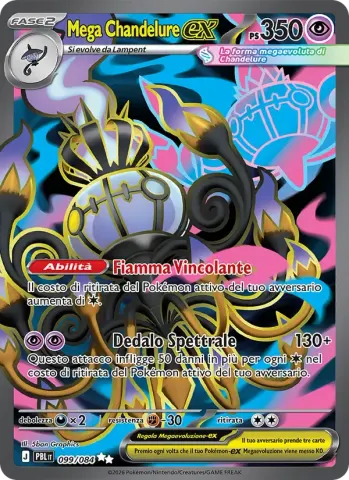 Mega Chandelure-ex · 099