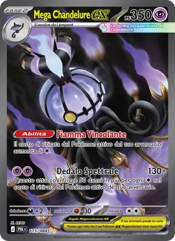 Mega Chandelure-ex · 115