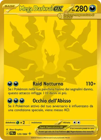 Mega Darkrai-ex · 120
