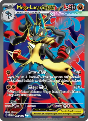 Mega-Lucario-ex · 160