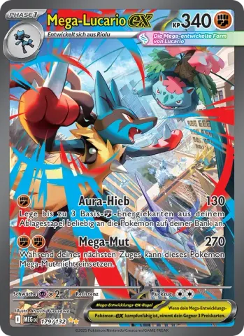 Mega-Lucario-ex · 179