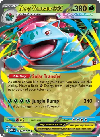 Mega Venusaur ex · 003
