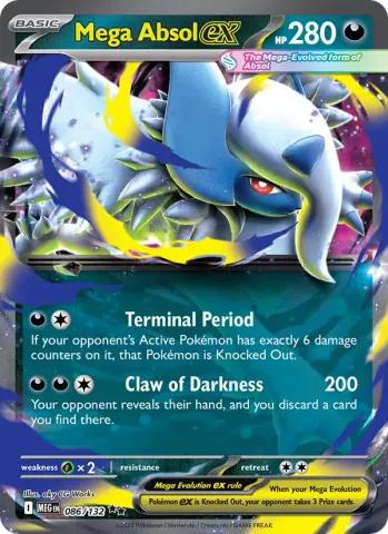 Mega Absol ex · 086
