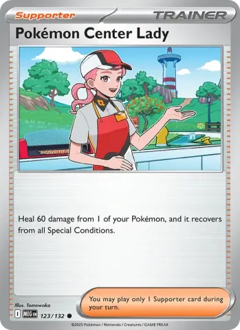 Pokémon Center Lady · 123