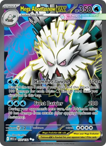 Mega Abomasnow ex · 157