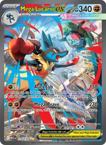 Mega Lucario ex · 179