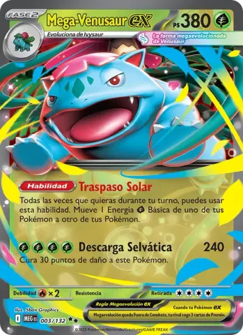 Mega Venusaur ex · 003