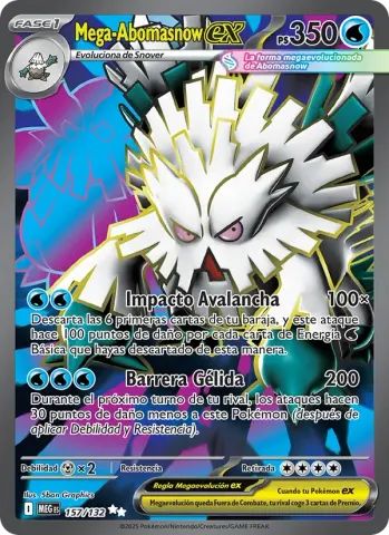 Mega-Abomasnow ex · 157
