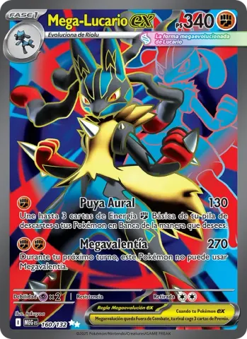 Mega-Lucario ex · 160