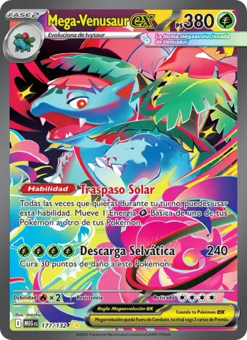 Mega Venusaur ex · 177
