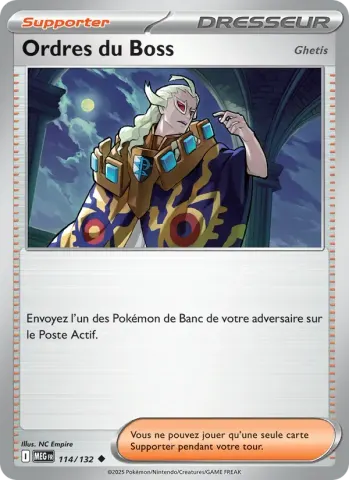 Ordres du Boss · 114