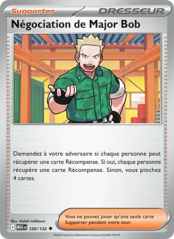 Négociation de Major Bob · 120