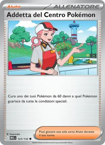 Addetta del Centro Pokémon · 123