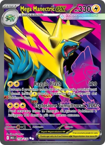 Mega Manectric-ex · 158