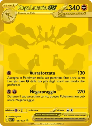 Mega Lucario-ex · 188