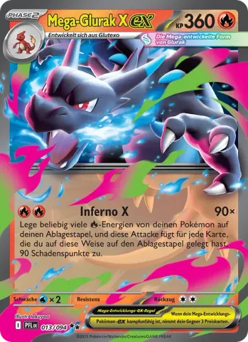 Mega-Glurak X-ex · 013