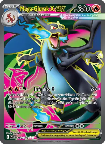 Mega-Glurak X-ex · 109
