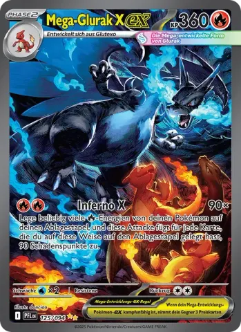 Mega-Glurak X-ex · 125