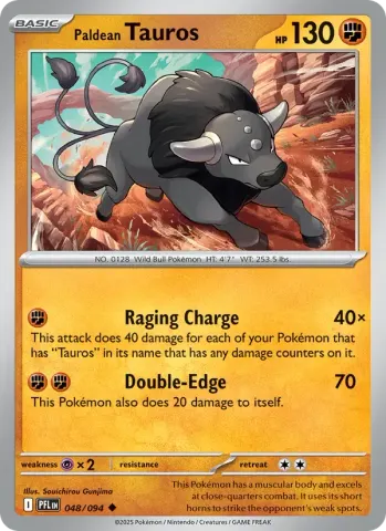 Paldean Tauros · 048