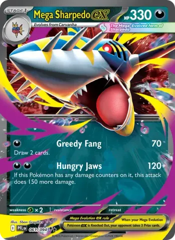 Mega Sharpedo ex · 061