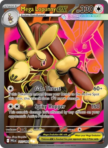 Mega Lopunny ex · 115
