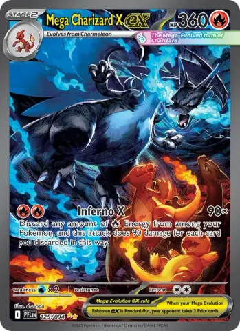 Mega Charizard X ex · 125