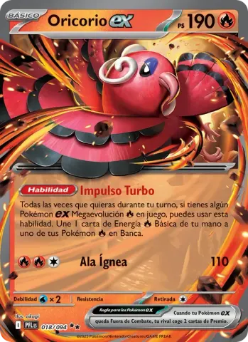 Oricorio ex · 018