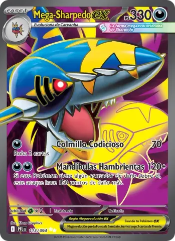 Mega-Sharpedo ex · 113