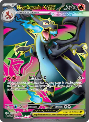 Méga-Dracaufeu X-ex · 109