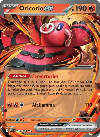 Oricorio-ex · 018