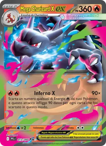 Mega Charizard X-ex · 013