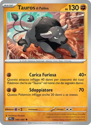 Tauros di Paldea · 048
