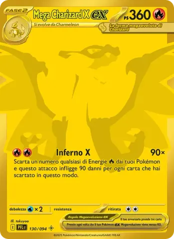 Mega Charizard X-ex · 130